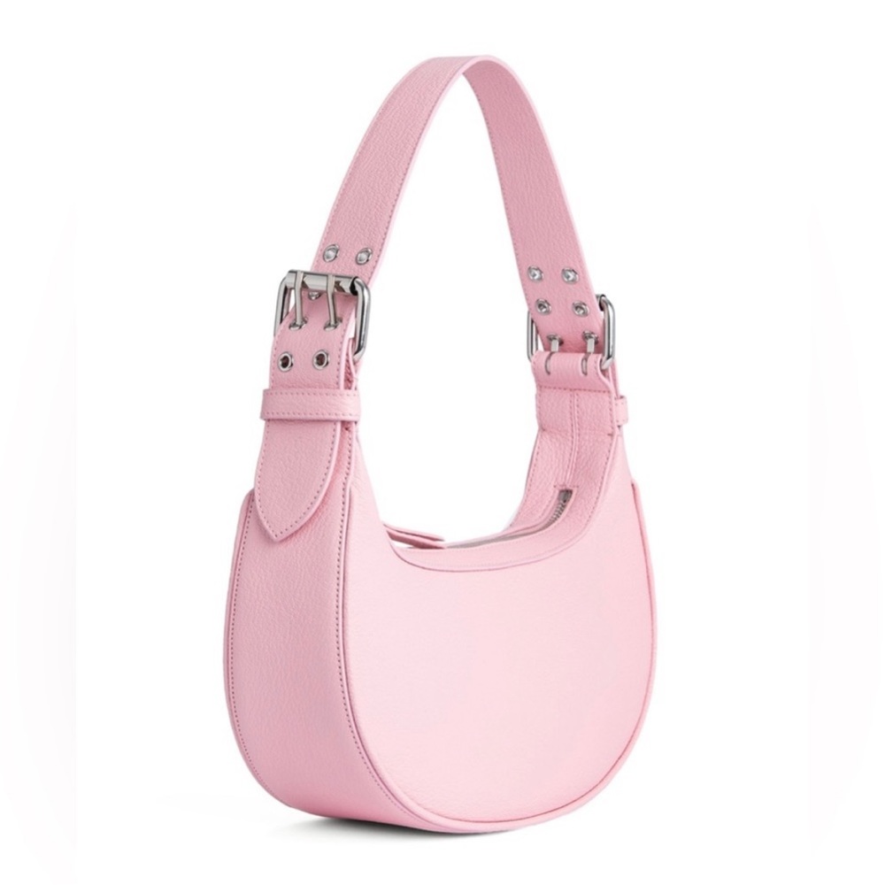 By Far Soho shoulder bag in the baby pastel pink color 🎀 medium size